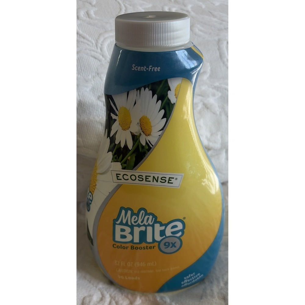 Melaleuca Ecosense Mela Brite Color Booster 9x 96 loads Scent-Free 32 fl oz New